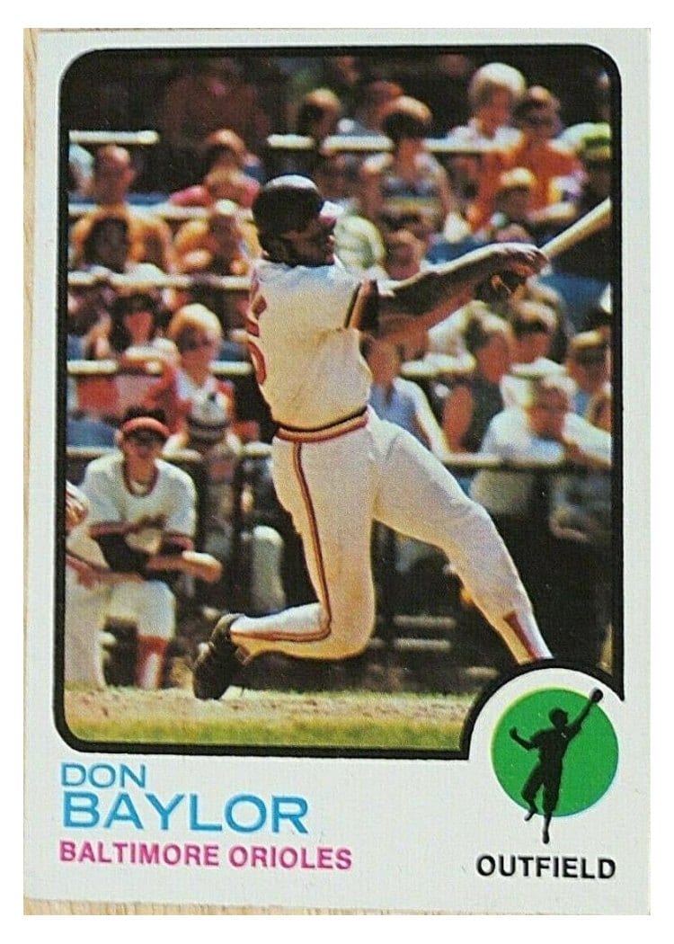 1973 Topps Don Baylor #384 card