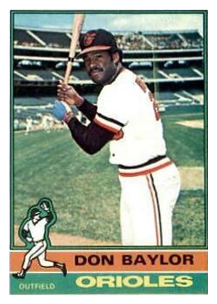1976 Topps Don Baylor #125 card