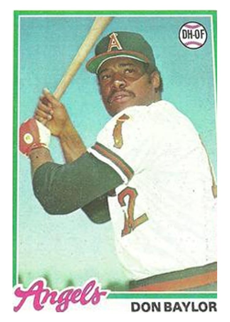 1978 Topps Don Baylor #48 card