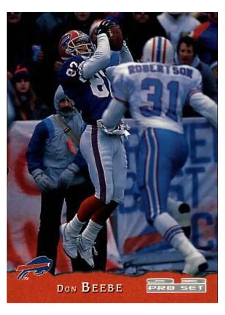 1993 Pro Set Don Beebe #45 card