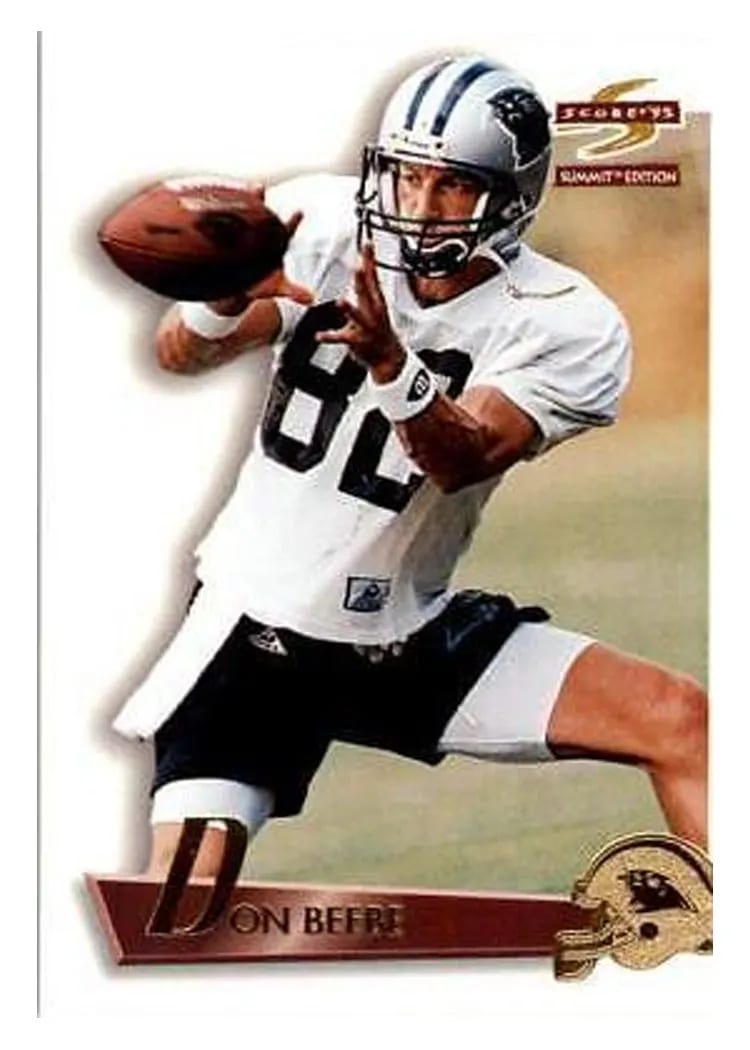 1995 Summit Don Beebe #52 card