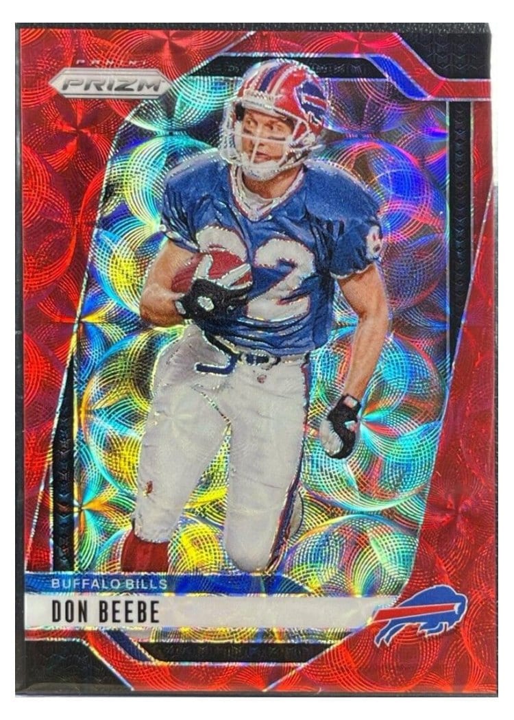 2024 Panini Prizm Base Set Don Beebe Choice Red #35 card