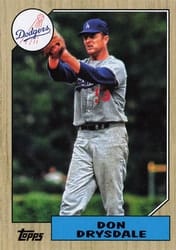 2022 Topps Archives Base Set Don Drysdale #278 card