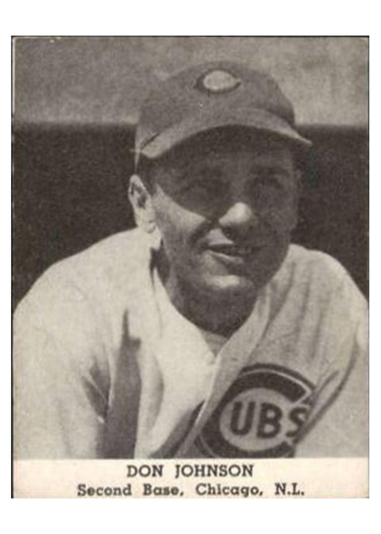 1947 Tip Top Bread Don Johnson card