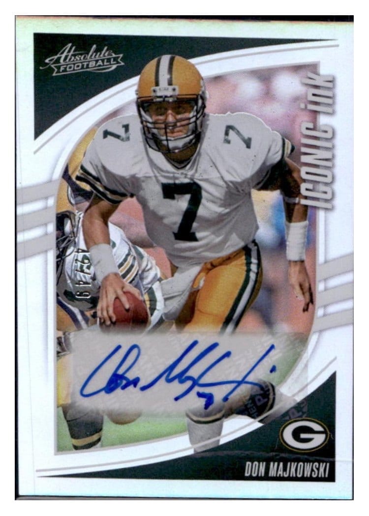 2025 Panini Absolute Iconic Ink Don Majkowski #II-DMI card