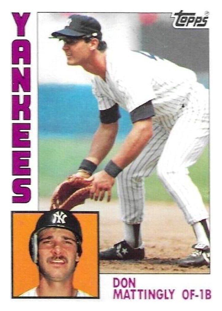 1984 Topps Don Mattingly #8 card