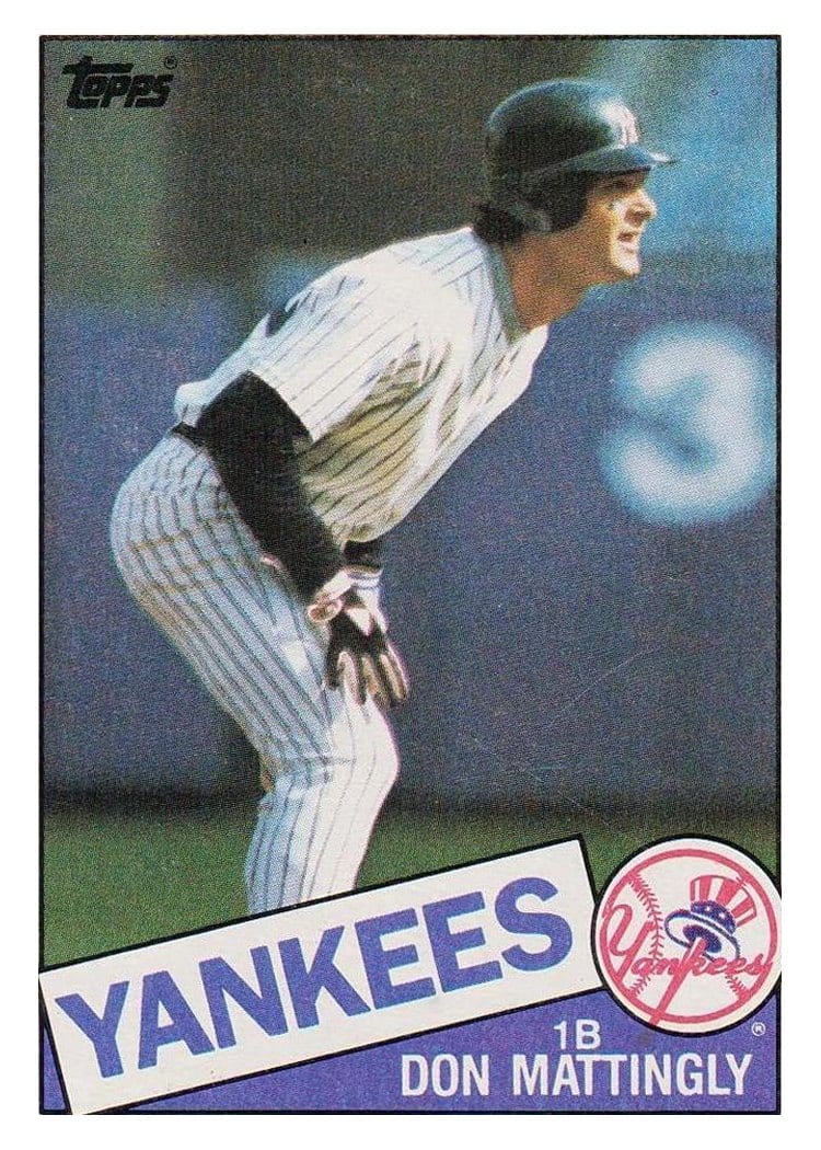 1985 Topps Don Mattingly #665 card