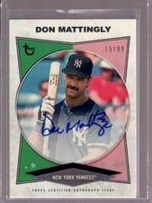 2022 Topps Brooklyn Collection Autographs Don Mattingly #AC-DM card