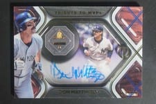 2022 Topps Tribute MVPs Autographs Don Mattingly #TTM-DMA card