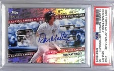 2025 Topps All Star Game Classic Swings Autographs Don Mattingly #CSA-DM card