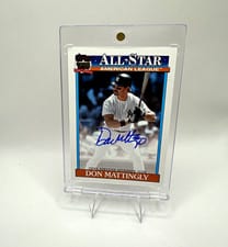 2026 Topps 1991 Topps Autographs Don Mattingly #91A-DM card