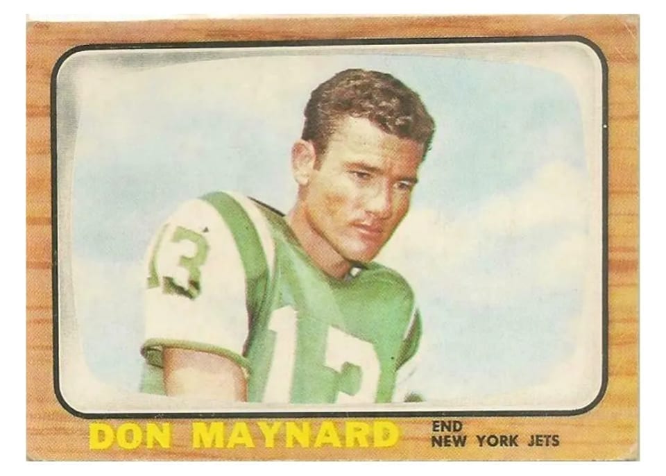 1966 Topps Don Maynard #95 card