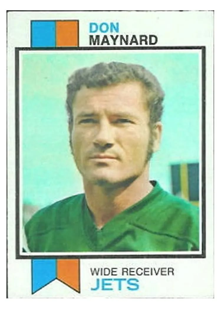 1973 Topps Don Maynard #175 card
