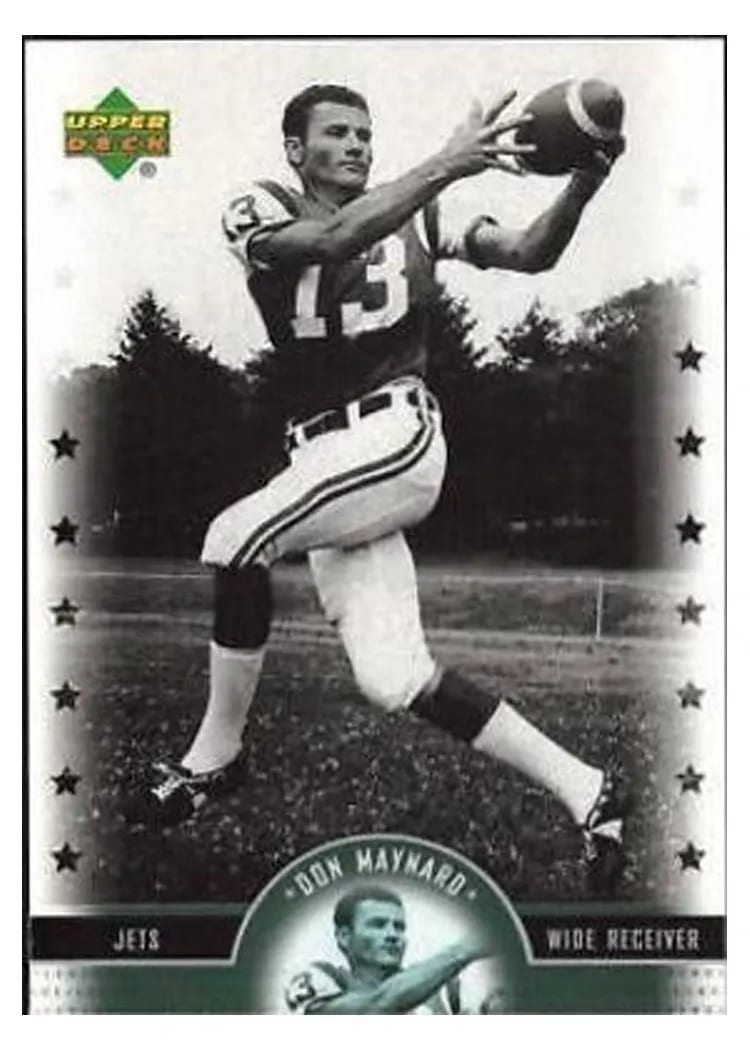 2005 Upper Deck Legends Don Maynard #55 card
