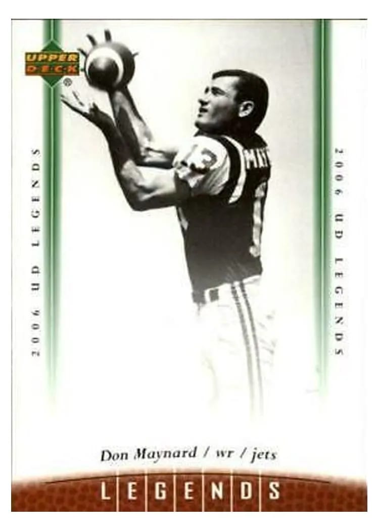 2006 Upper Deck Legends Don Maynard #30 card