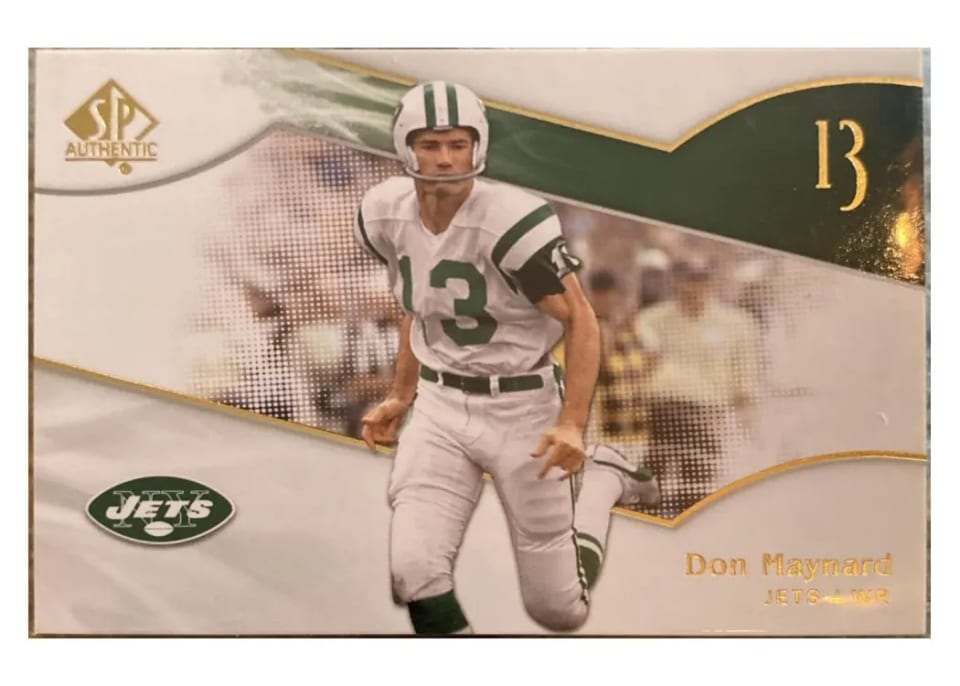 2009 SP Authentic Don Maynard #126 card