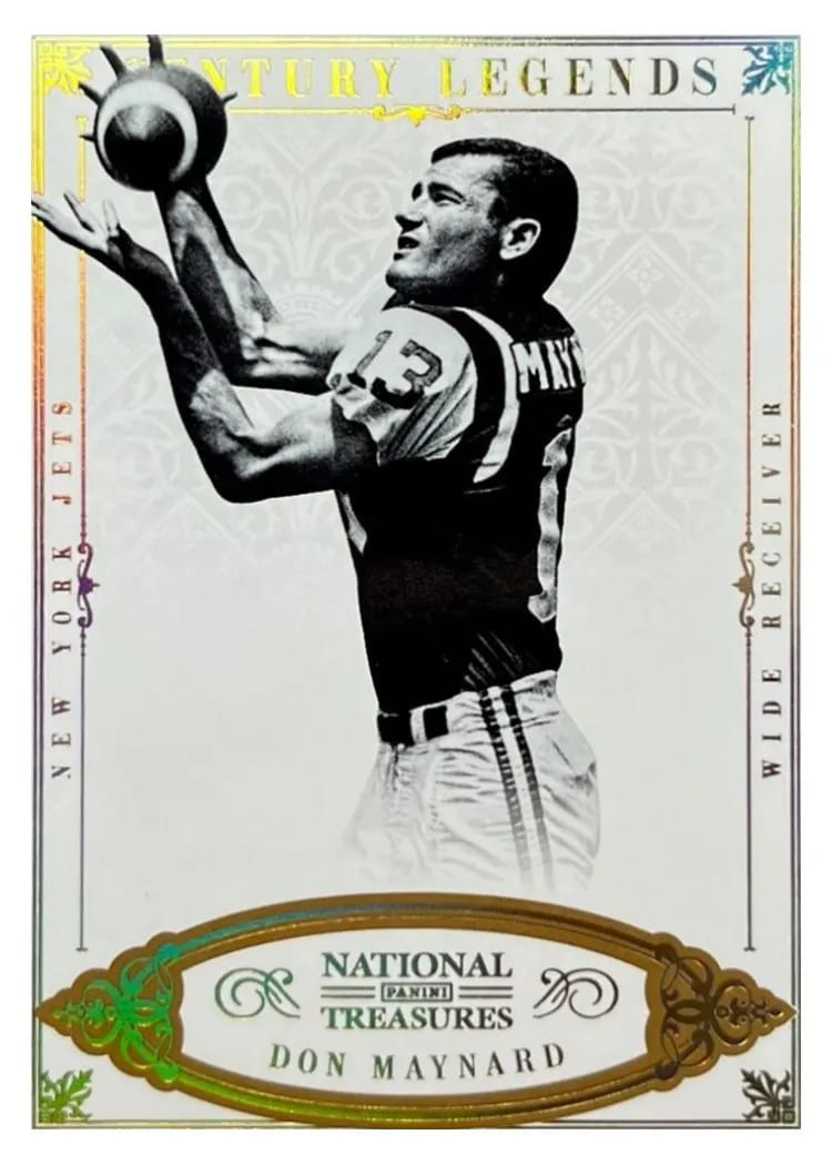 2012 Panini National Treasures Don Maynard #125 card