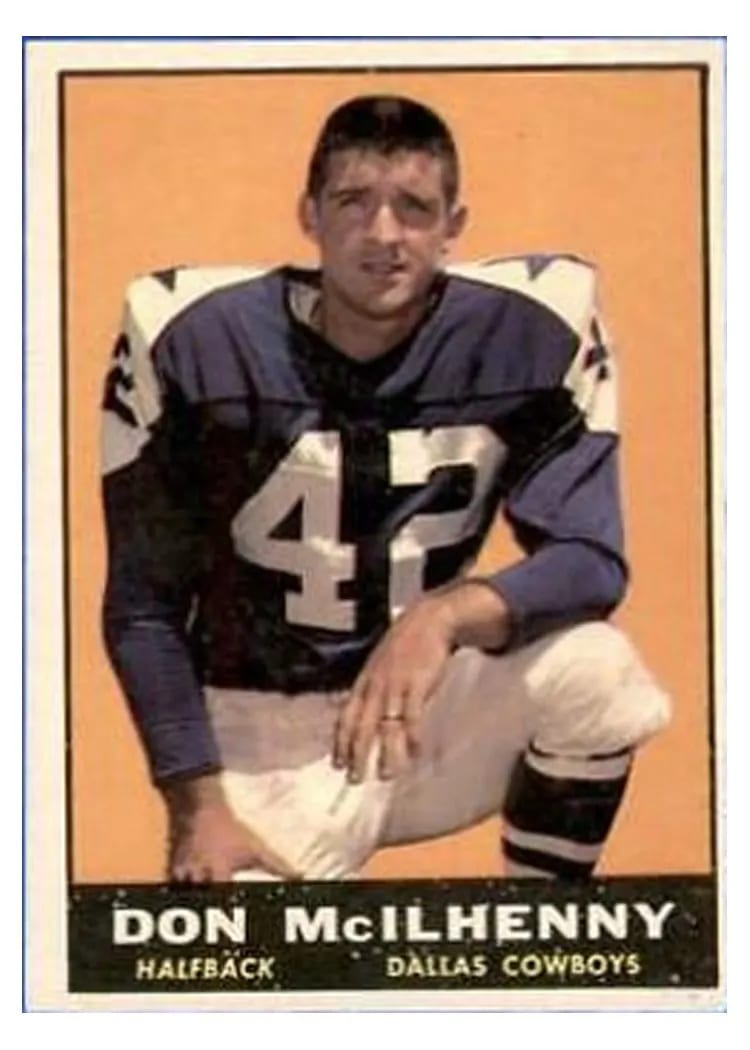 1961 Topps Don McIlhenny #21 card