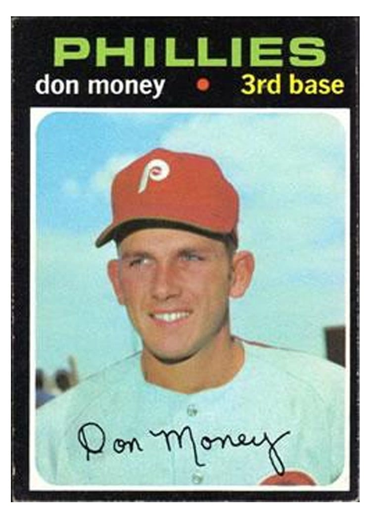 1971 Topps Don Money #49 card