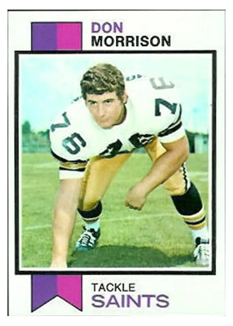 1973 Topps Don Morrison #247 card