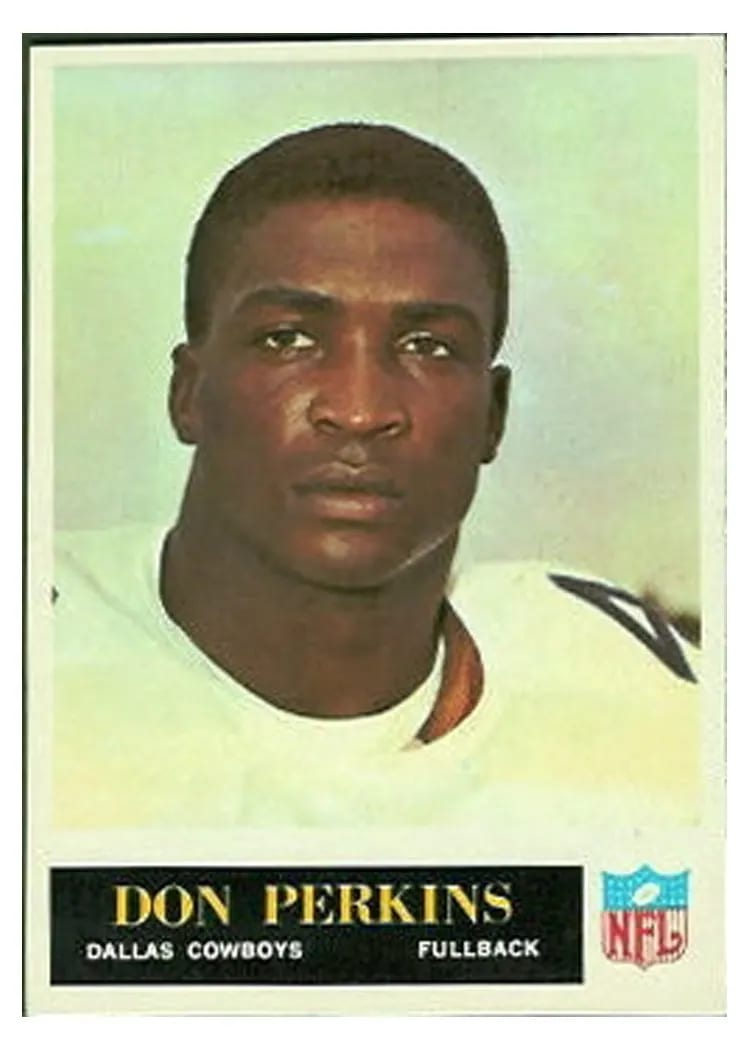 1965 Philadelphia Don Perkins #52 card