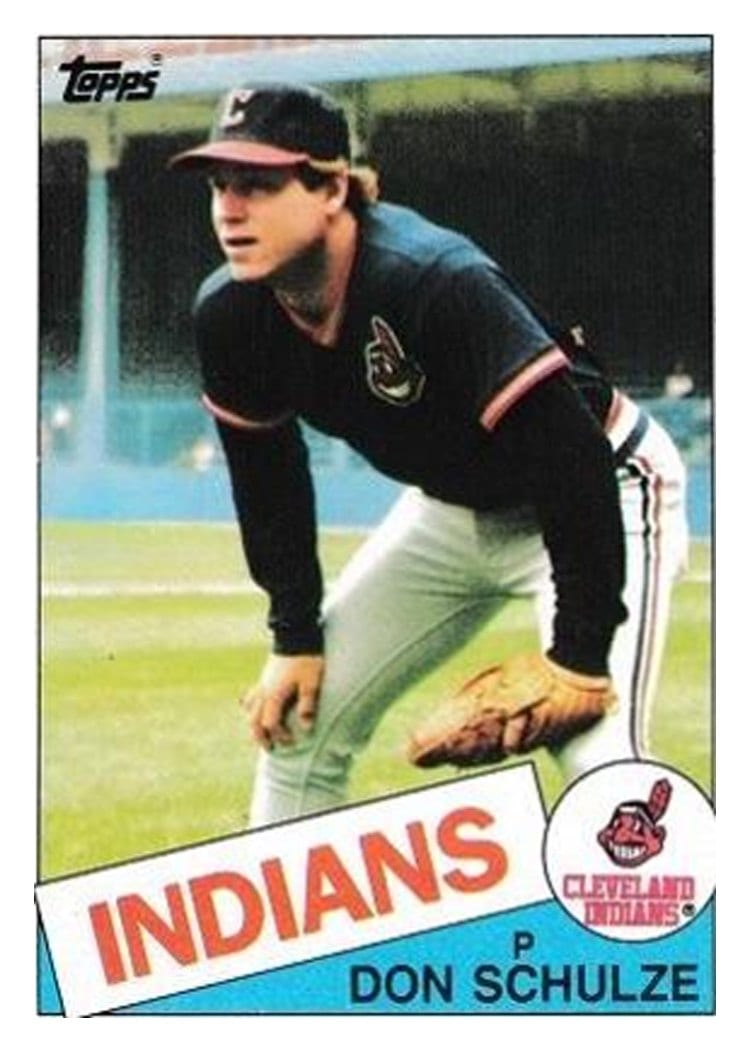 1985 Topps Don Schulze #93 card