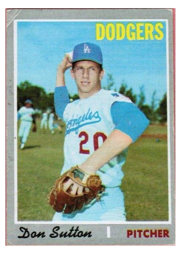 1970 Topps Don Sutton #622 card