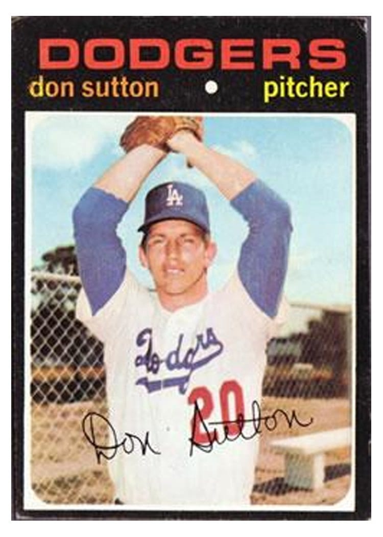 1971 Topps Don Sutton #361 card