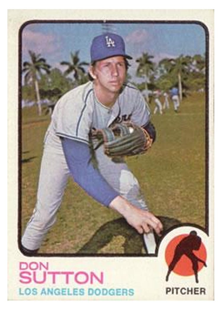 1973 Topps Don Sutton #10 card