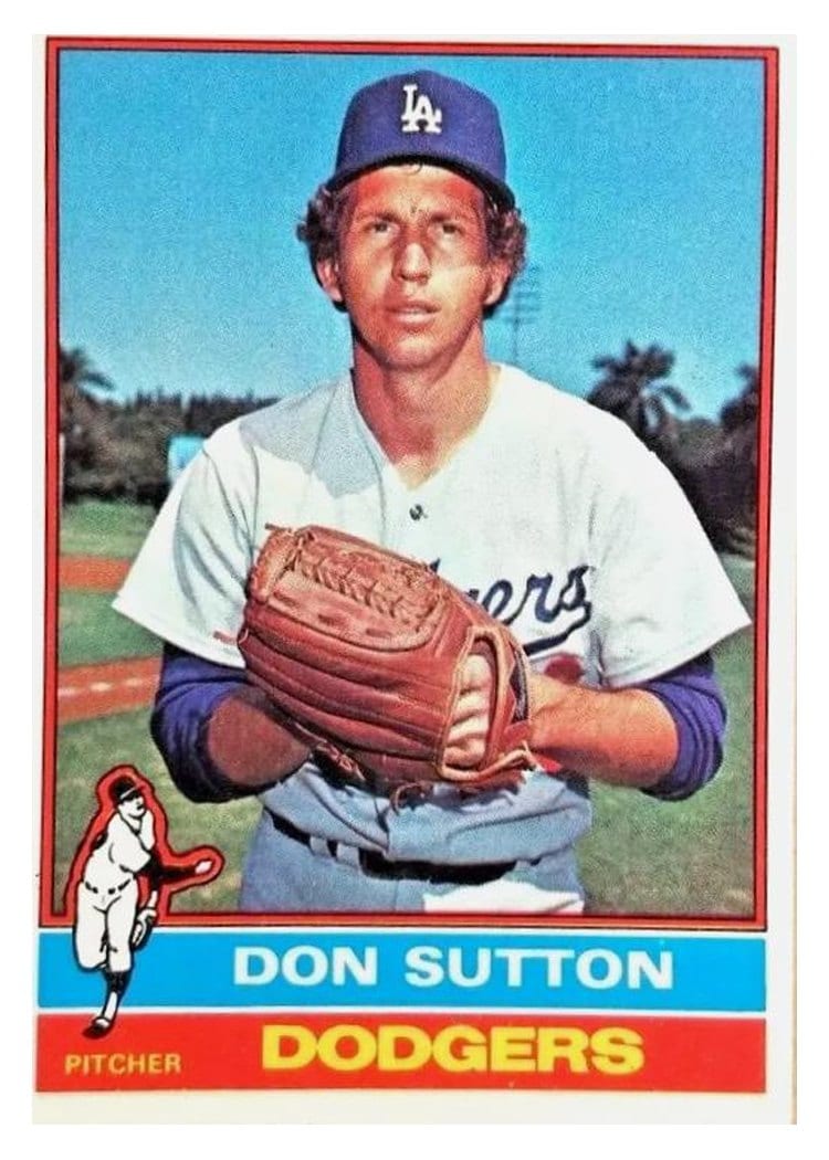 1976 Topps Don Sutton #530 card