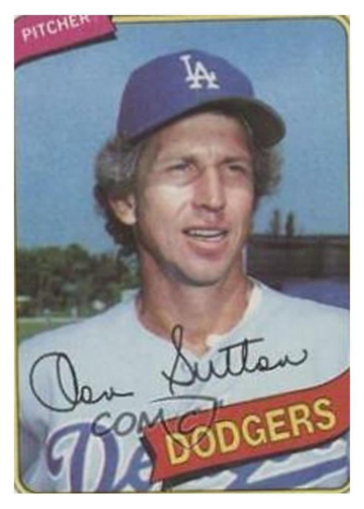 1980 Topps Don Sutton #440 card
