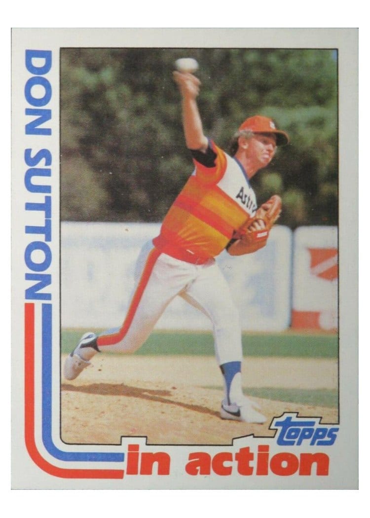 1982 Topps Don Sutton #306 card