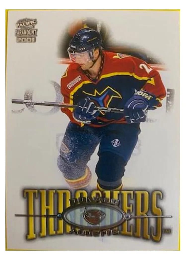 2000 Pacific Paramount Donald Audette #9 card