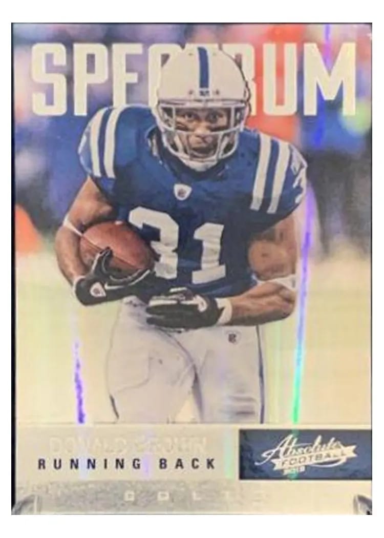2012 Panini Absolute Donald Brown #21 card