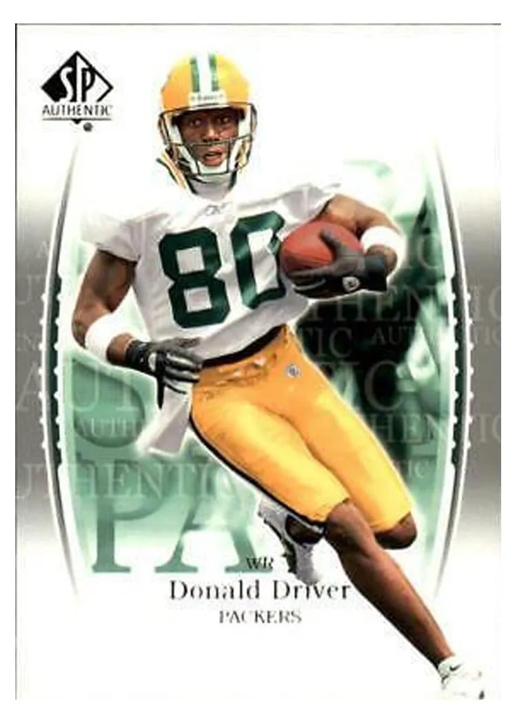 2003 SP Authentic Donald Driver #61 card