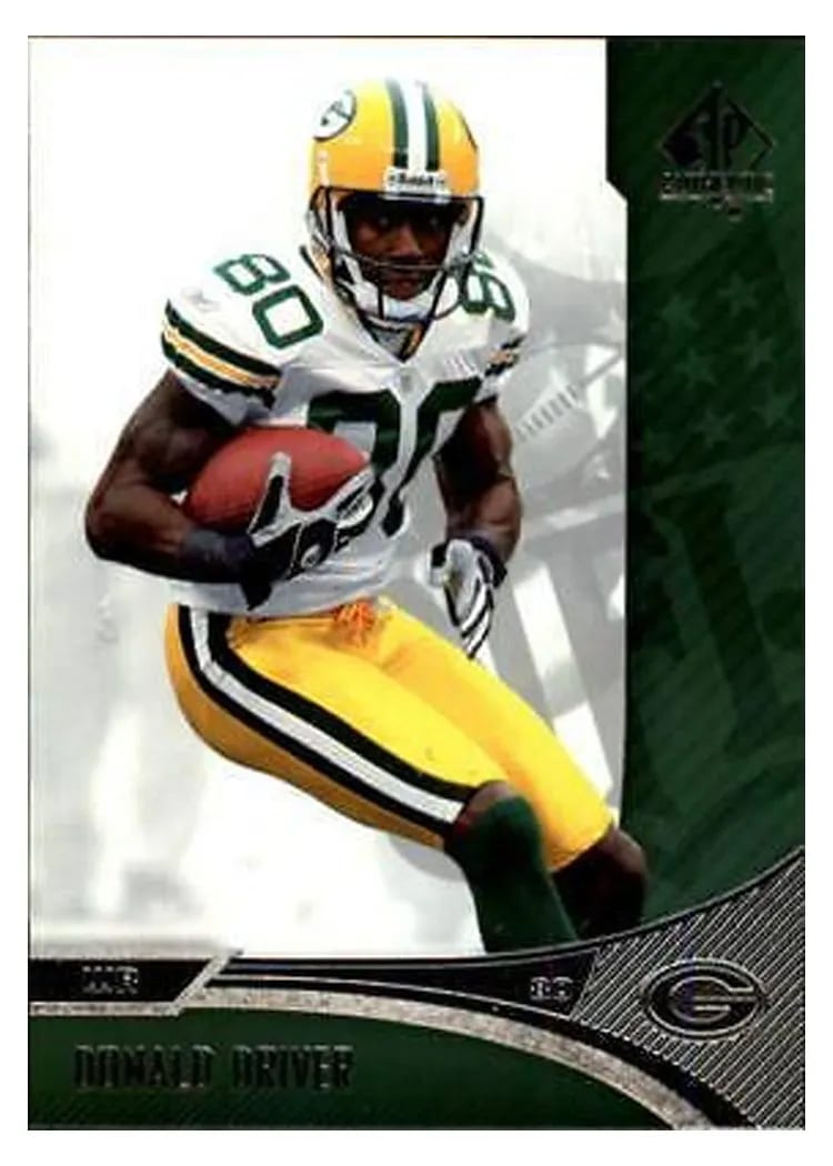 2006 SP Authentic Donald Driver #33 card