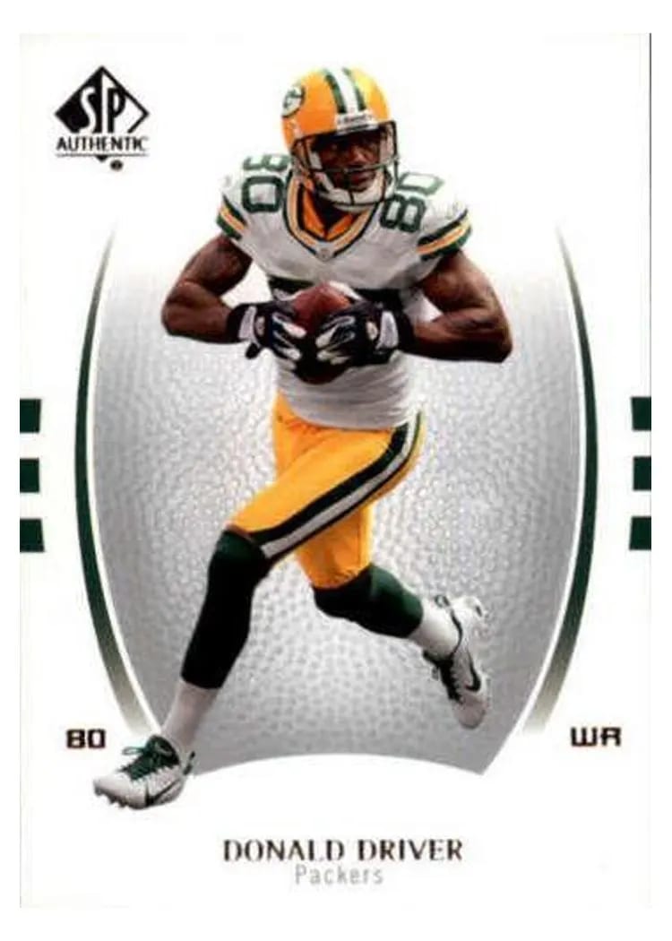 2007 SP Authentic Donald Driver #29 card