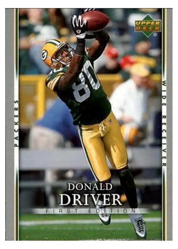 2007 Upper Deck First Edition Donald Driver #35 card