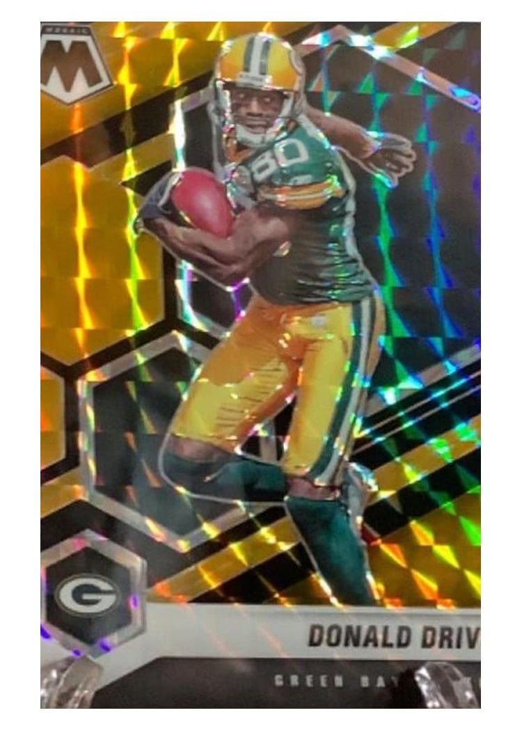 2021 Panini Mosaic Base Set Donald Driver #80 card