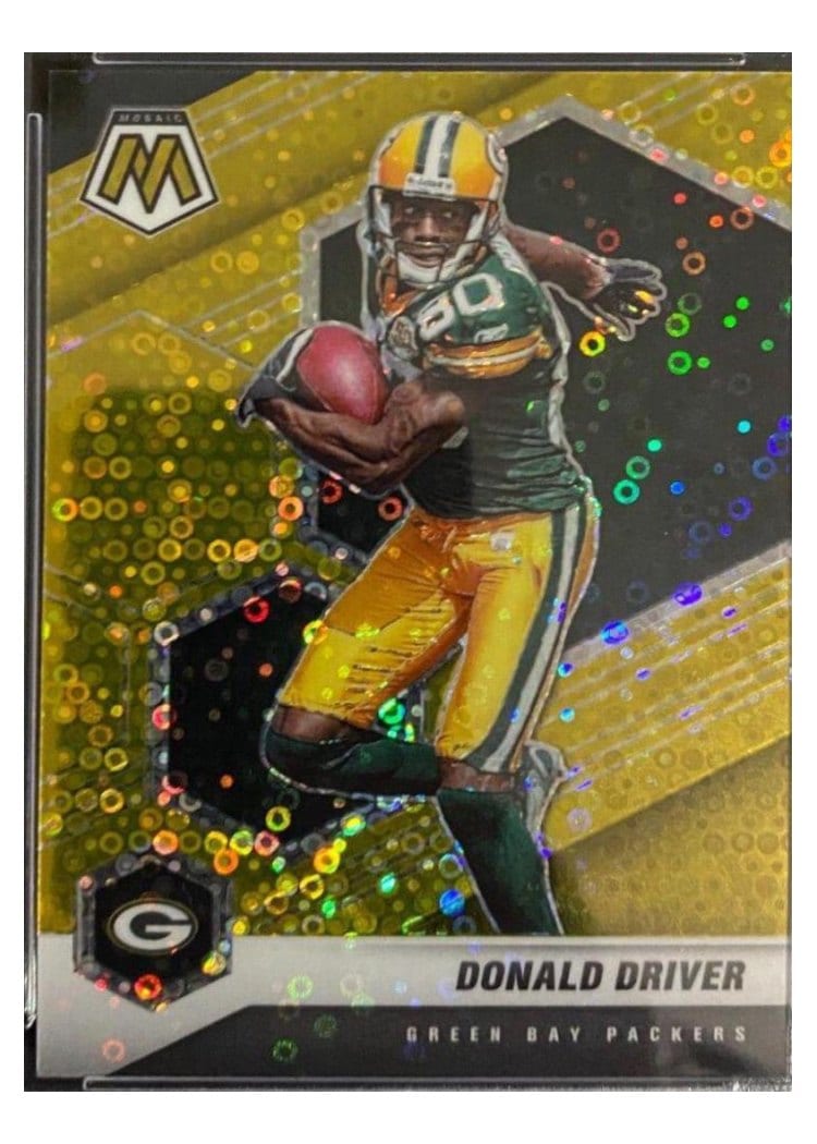2021 Panini Mosaic Base Set Donald Driver #80 card