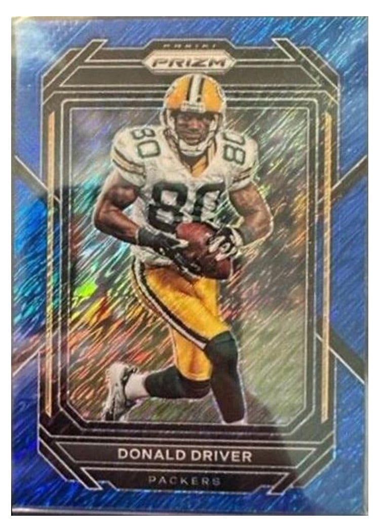 2022 Panini Prizm Base Set Donald Driver #112 card
