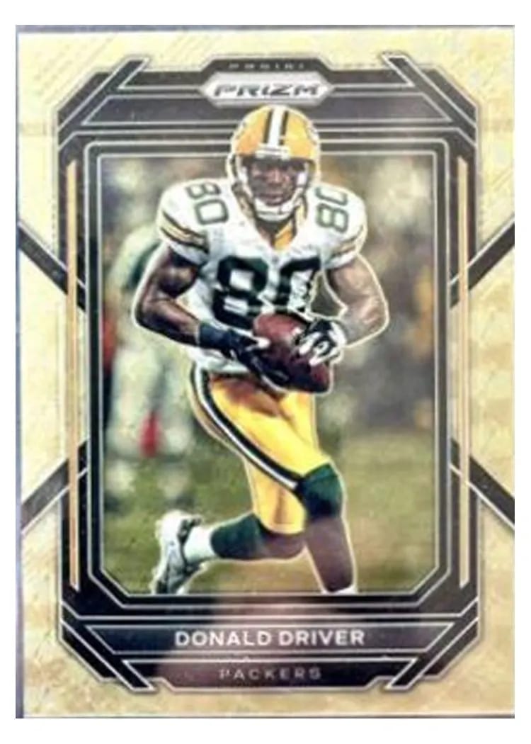 2022 Panini Prizm Base Set Donald Driver #112 card