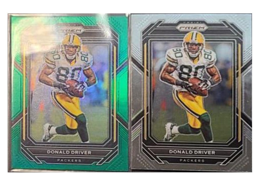 2022 Panini Prizm Base Set Donald Driver #112 card