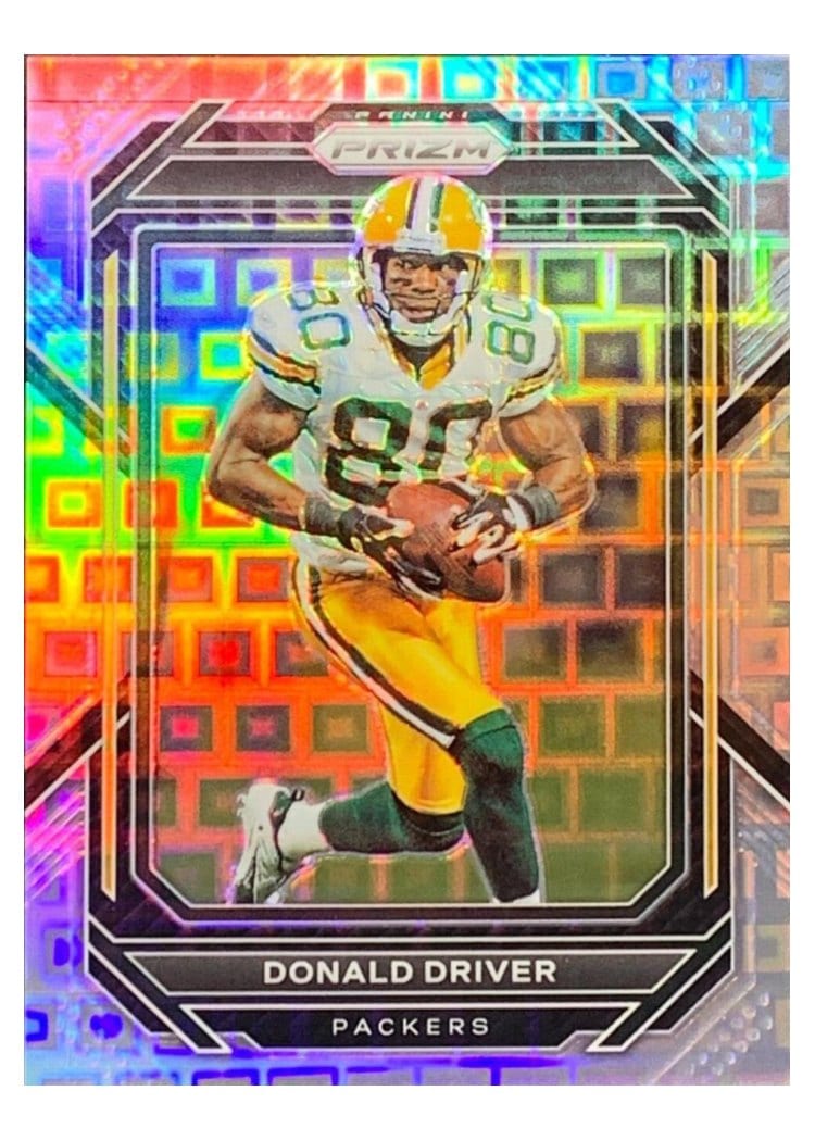 2022 Panini Prizm Base Set Donald Driver #112 card