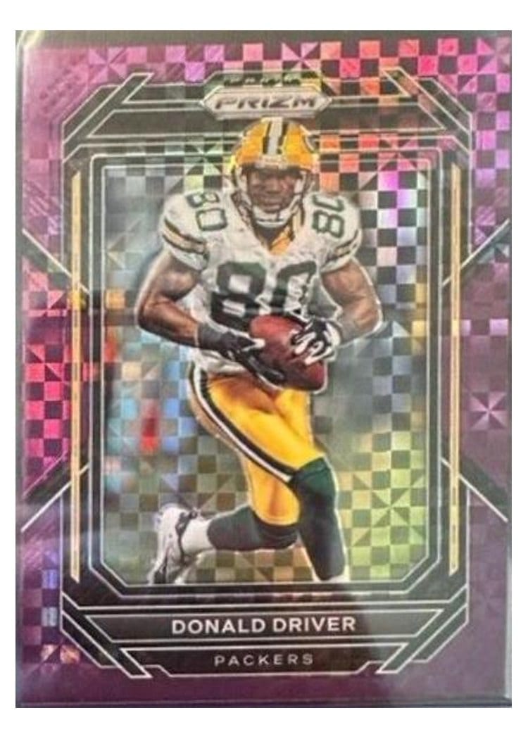 2022 Panini Prizm Base Set Donald Driver #112 card