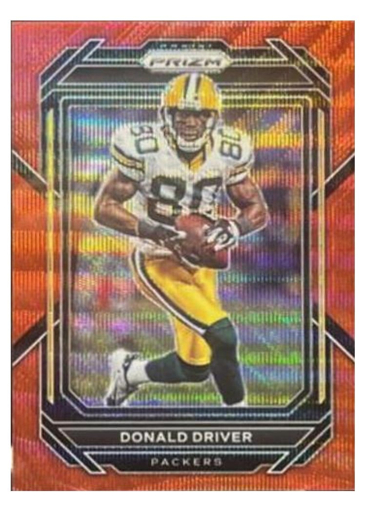 2022 Panini Prizm Base Set Donald Driver #112 card
