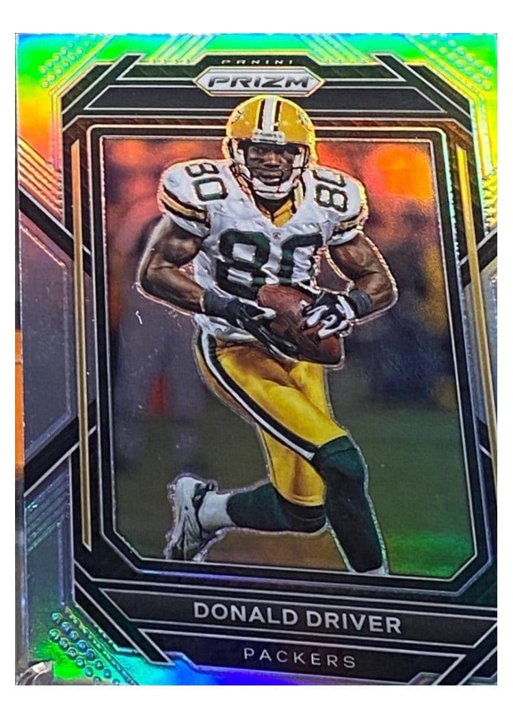 2022 Panini Prizm Base Set Donald Driver #112 card