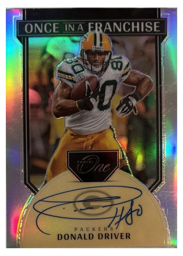 2024 Panini One Once in a Franchise Autographs Donald Driver #339 card