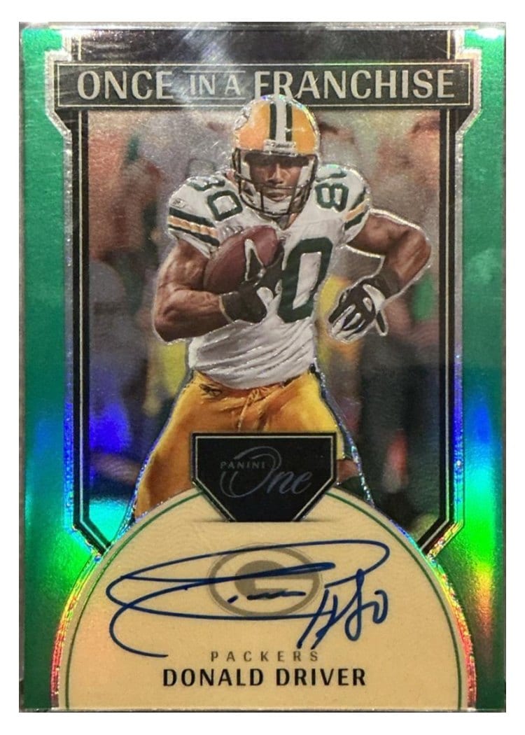 2024 Panini One Once in a Franchise Autographs Donald Driver #339 card