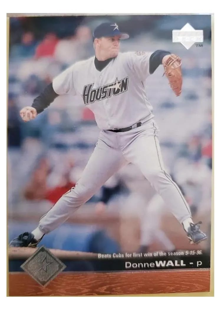 1997 Upper Deck Donne Wall #82 card